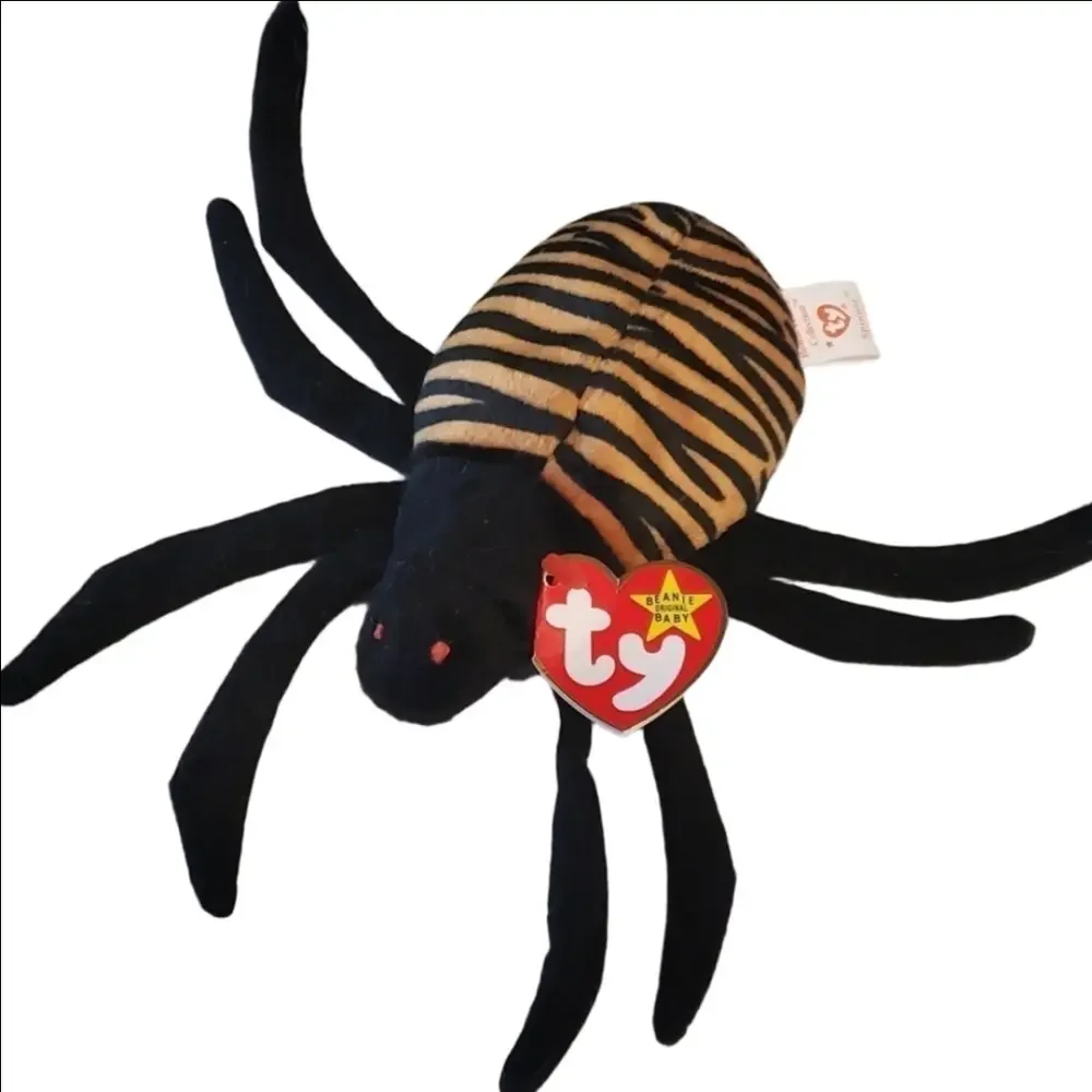 TY Beanie Babies Spinner the spider 1996